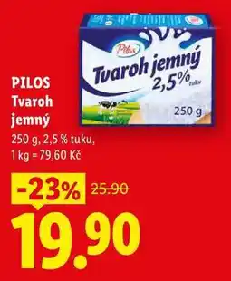 Lidl PILOS Tvaroh jemný nabídka
