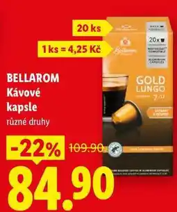 Lidl BELLAROM Κάνονέ kapsle, různé druhy nabídka
