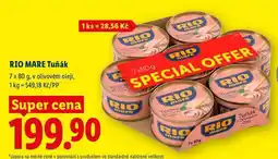 Lidl RIO MARE Tuňák nabídka