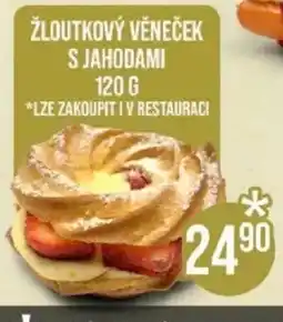 Jip Žloutkový věneček s jahodami nabídka