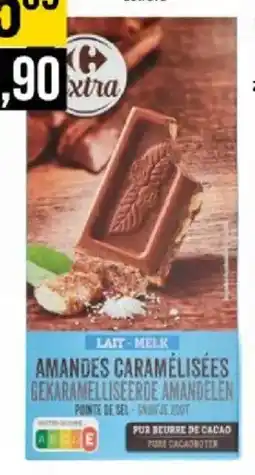 Jip Mléčná čokoláda s kousky karamelizovaných mandlí a solí nabídka