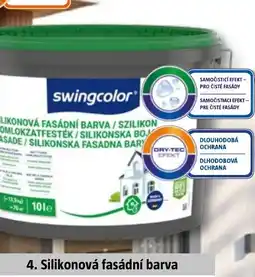 Bauhaus Swingcolor silikonová fasádní barva nabídka