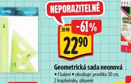 Albert Geometrická sada neonová nabídka