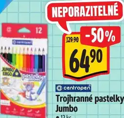 Albert Centropen trojhranné pastelky jumbo nabídka