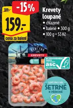 Albert Krevety loupané nabídka