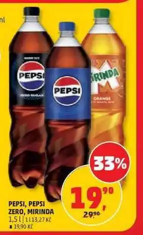 Pepsi, Pepsi Zero, Mirinda