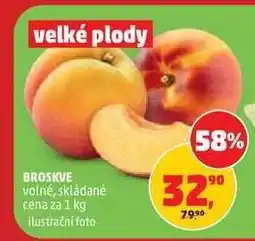 Penny Market Broskve nabídka