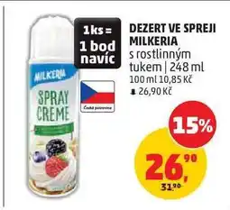 Penny Market DEZERT VE SPREJI MILKERIA nabídka