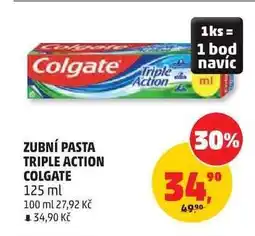 Penny Market ZUBNÍ PASTA TRIPLE ACTION COLGATE nabídka