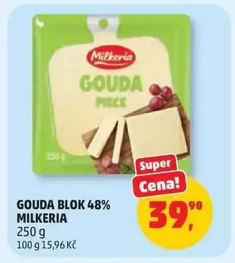 Penny Market GOUDA BLOK 48% MILKERIA nabídka