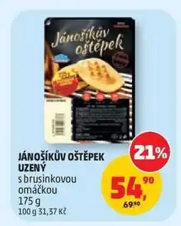 Penny Market JÁNOŠÍKŮV OŠTĚPEK UZENÝ nabídka