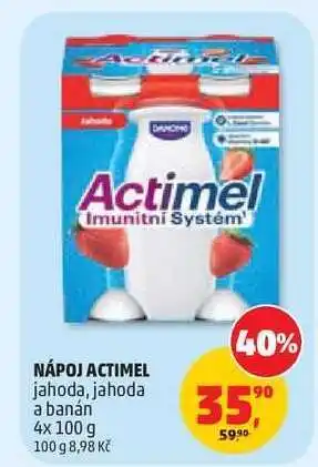 Penny Market NÁPOJ ACTIMEL nabídka
