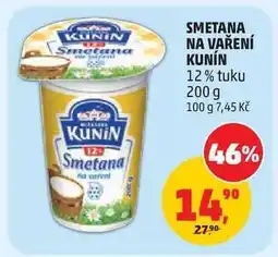 Penny Market SMETANA NA VAŘENÍ Kunín nabídka