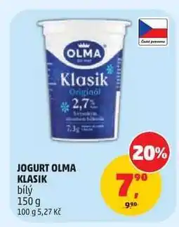 Penny Market JOGURT OLMA KLASIK nabídka