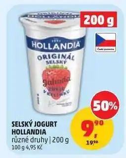 Penny Market SELSKÝ JOGURT HOLLANDIA nabídka