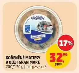 Penny Market KOŘENĚNÉ MATJESY V OLEJI GRAN MARE nabídka