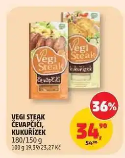 Penny Market Vegi Steak Čevapčiči, Kukuřízek nabídka