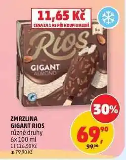 Penny Market ZMRZLINA GIGANT RIOS nabídka