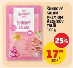 Penny Market Šunkový salám Premium Řezníkův talíř 100 g nabídka