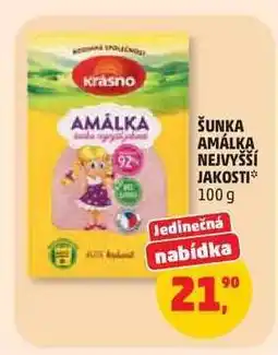 Penny Market Šunka Amálka nejvyšší jakosti nabídka