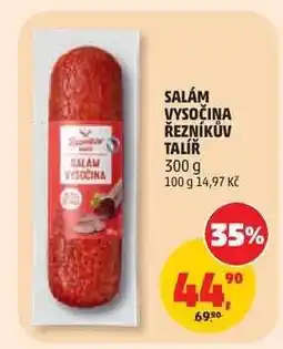 Penny Market SALÁM VYSOČINA ŘEZNÍKŮV TALÍŘ nabídka