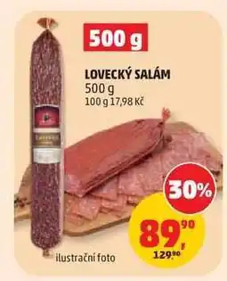 Penny Market Lovecký salám nabídka