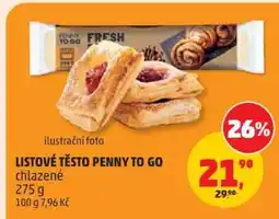 Penny Market LISTOVÉ TĚSTO PENNY TO GO nabídka