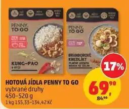 Penny Market HOTOVÁ JÍDLA PENNY TO GO nabídka