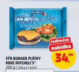 Penny Market SÝR BURGER PLÁTKY MIKE MITCHELL‘S nabídka