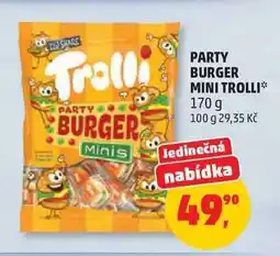 Penny Market PARTY BURGER MINI TROLLI nabídka