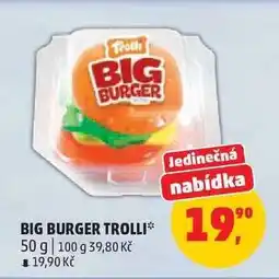 Penny Market BIG BURGER TROLLI nabídka
