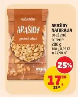 Penny Market ARAŠÍDY NATURALIA nabídka