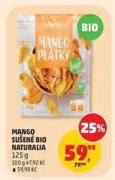 Penny Market MANGO SUŠENÉ BIO NATURALIA nabídka