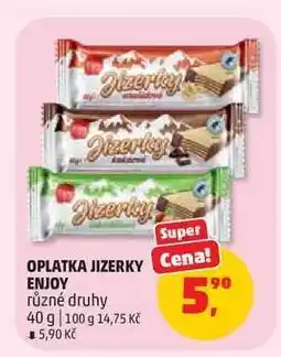 Penny Market OPLATKA JIZERKY ENJOY nabídka