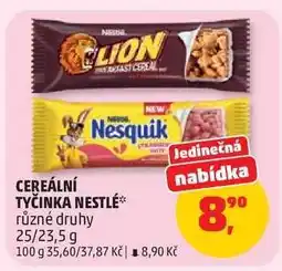 Penny Market Cereální tyčinka Nestlé nabídka