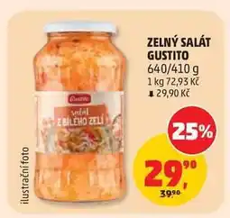 Penny Market Zelný salát Gustito nabídka