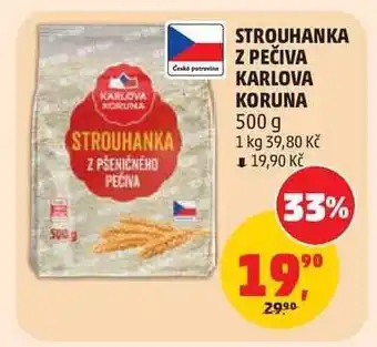 Penny Market STROUHANKA Z PEČIVA KARLOVA KORUNA nabídka