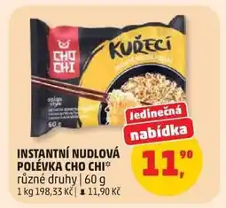 Penny Market Instantní nudlová polévka Cho Chi nabídka