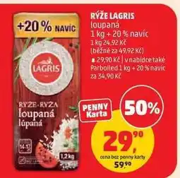 Penny Market RÝŽE LAGRIS loupaná nabídka