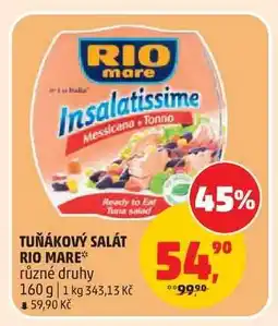Penny Market TUŇÁKOVÝ SALÁT RIO MARE nabídka