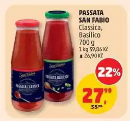 Penny Market PASSATA SAN FABIO Classica, Basilico nabídka