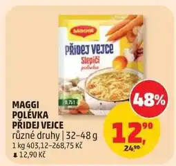 Penny Market Maggi Polévka Přidej vejce nabídka