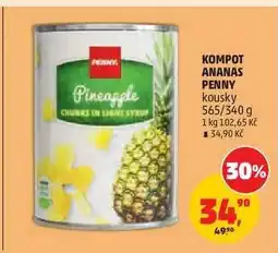Penny Market KOMPOT ANANAS PENNY nabídka