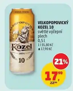 Penny Market Velkopopovický Kozel 10 nabídka