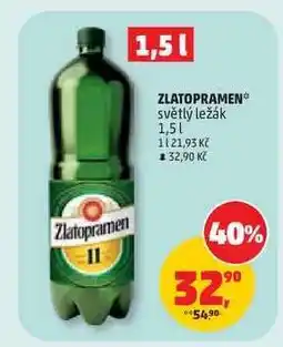 Penny Market Zlatopramen světlý ležák nabídka