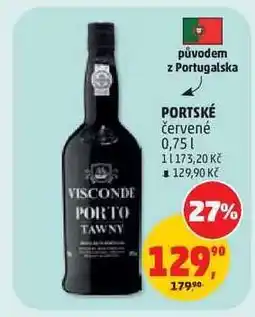 Penny Market PORTSKÉ červené nabídka