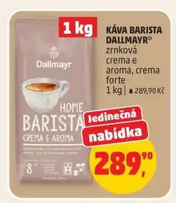 Penny Market KÁVA BARISTA DALLMAYR nabídka