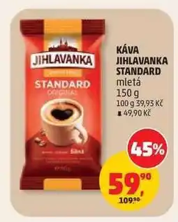 Penny Market KÁVA JIHLAVANKA STANDARD nabídka