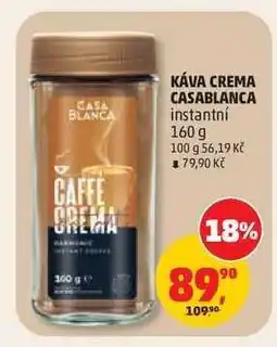 Penny Market KÁVA CREMA CASABLANCA nabídka