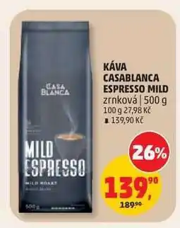 Penny Market KÁVA CASABLANCA ESPRESSO MILD nabídka